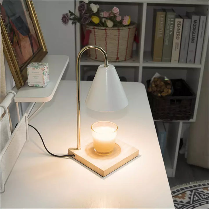 Trendy Nastrojowa Lampa do Podgrzewania Świec - Sophia-Biały-Trend Polska