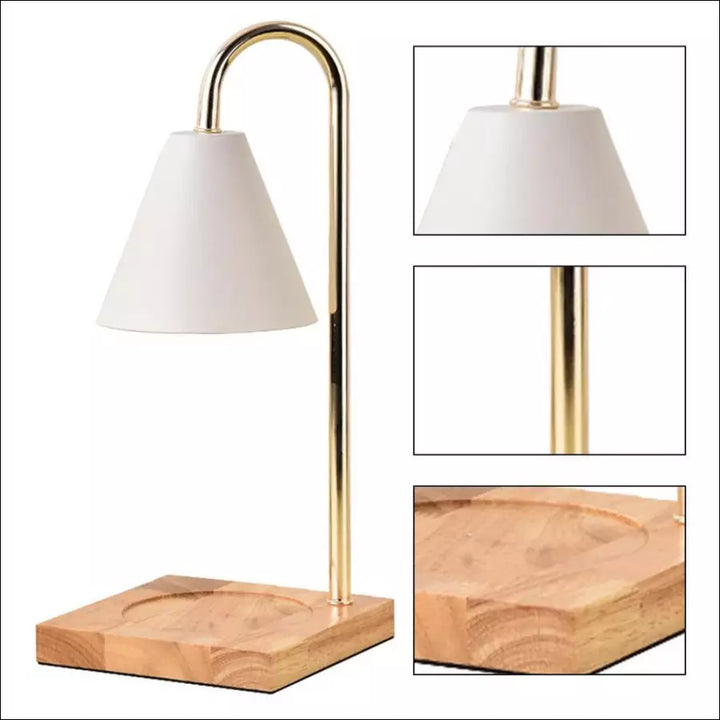 Trendy Nastrojowa Lampa do Podgrzewania Świec - Sophia-Biały-Trend Polska