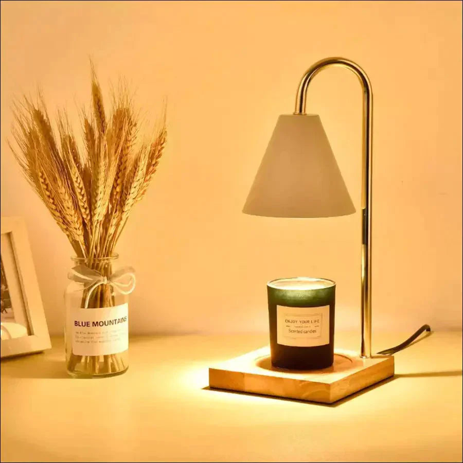 Trendy Nastrojowa Lampa do Podgrzewania Świec - Sophia-Biały-Trend Polska