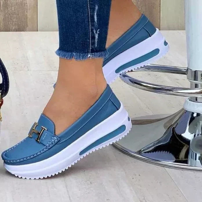 Trendy ortopedyczne buty damskie - Mirella-Jasnoniebieski-35-Trend Polska