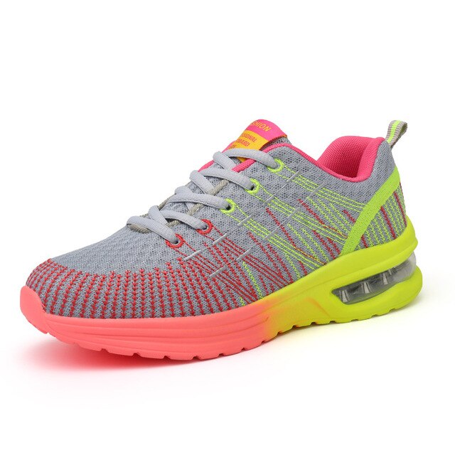 Trendy ortopedyczne buty sportowe dla kobiet - Liva-Szary-35-Trend Polska