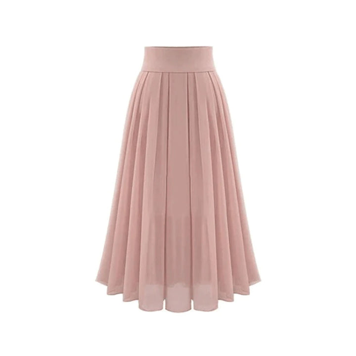 Trendy plisowana spódnica maxi z wysokim stanem – Mirella-S-Trend Polska