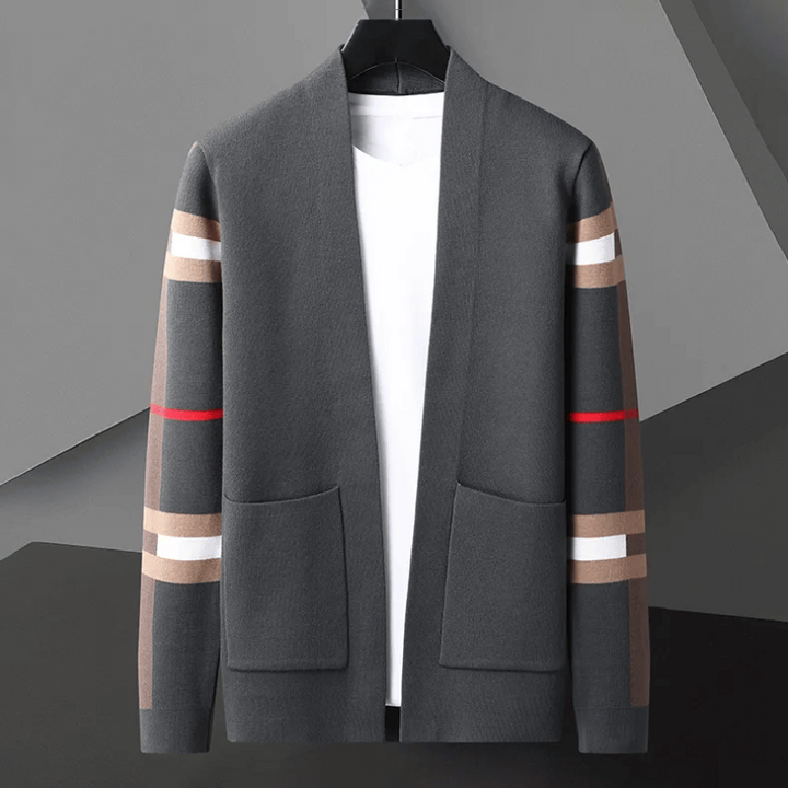 Trendy Premium Męska Kamizelka - Victor-Szary-S-Trend Polska