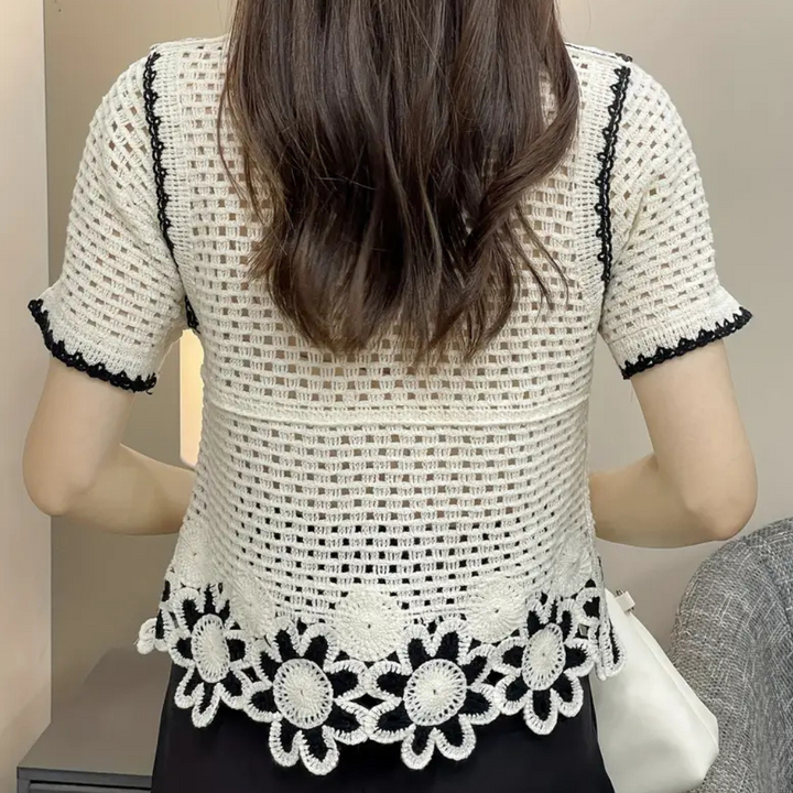 Trendy rozpinana bluzka damska - Livia-Trend Polska