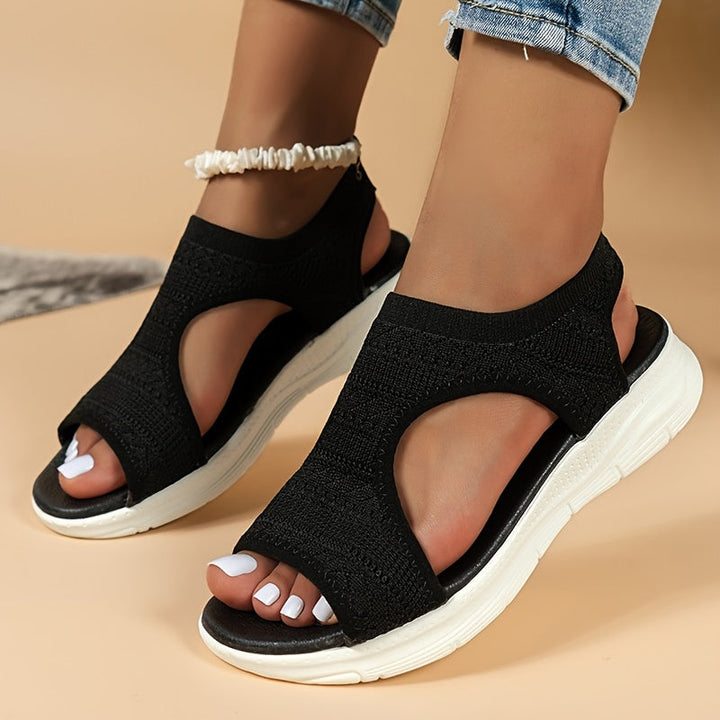 Trendy sandały damskie z wygodnym krojem – Yara-Czarny-35-Trend Polska