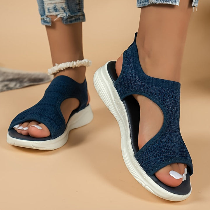 Trendy sandały damskie z wygodnym krojem – Yara-Czarny-35-Trend Polska
