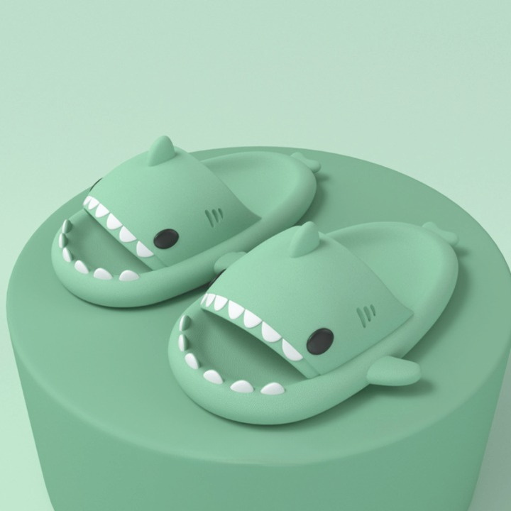 Trendy SoftSteps Sharkies Kapcie – Miękkie, Amortyzujące & 1+1 Gratis-miętowy-36-37-Trend Polska