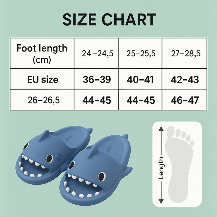 Trendy SoftSteps Sharkies Kapcie – Miękkie, Amortyzujące & 1+1 Gratis-Niebieski-36-37-Trend Polska