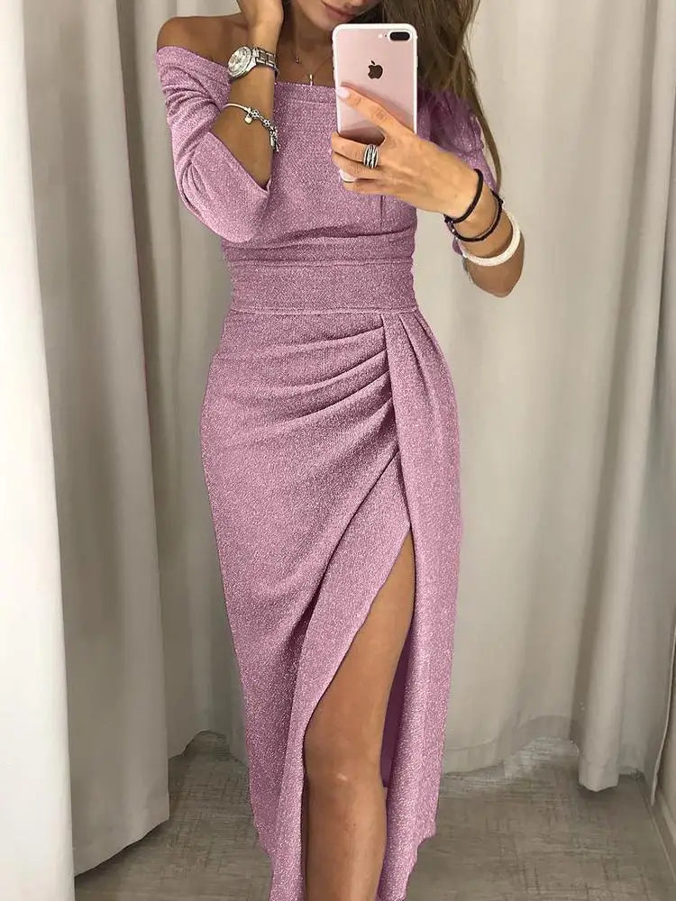 Trendy sukienka na ramiączkach - Livia-Różowy-S-Trend Polska