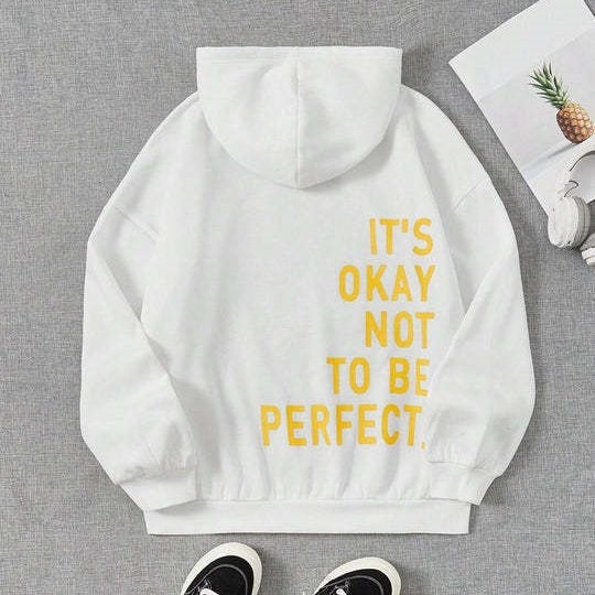 Trendy uniseks bluza z kapturem – Billie | Super miękka tkanina-Czarny-S-Trend Polska