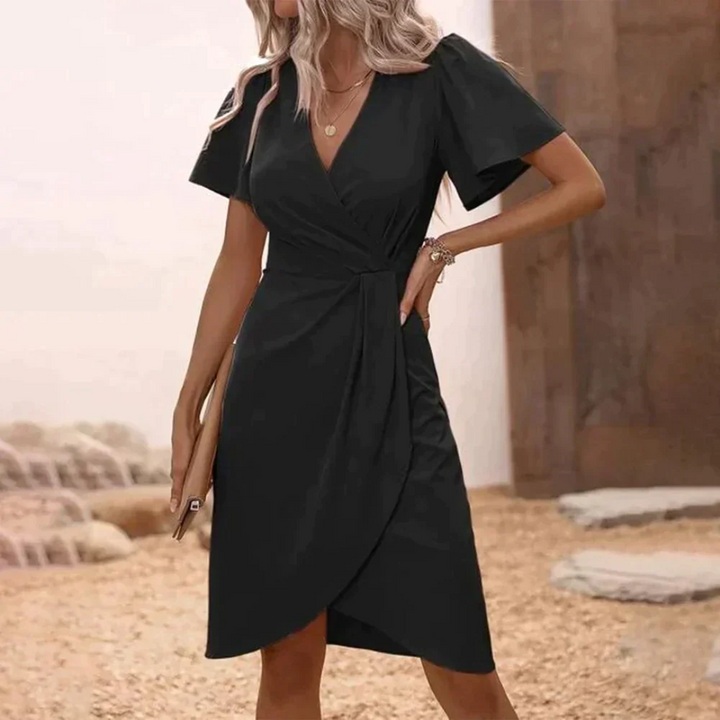 Trendy Wikkel sukienka - Serafina-czarny-1-XS-Trend Polska