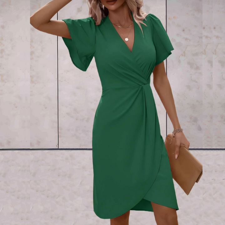 Trendy Wikkel sukienka - Serafina-czerwony-XS-Trend Polska