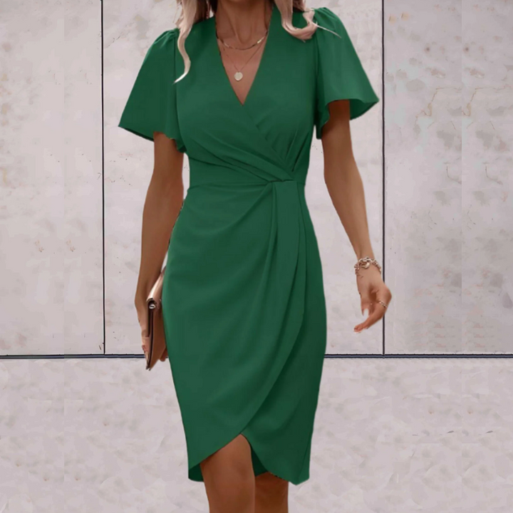 Trendy Wikkel sukienka - Serafina-czerwony-XS-Trend Polska