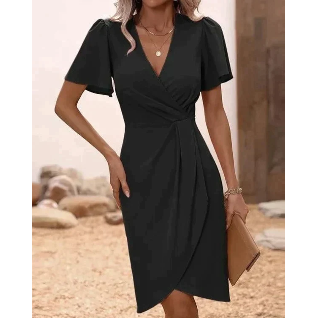 Trendy Wikkel sukienka - Serafina-czerwony-XS-Trend Polska