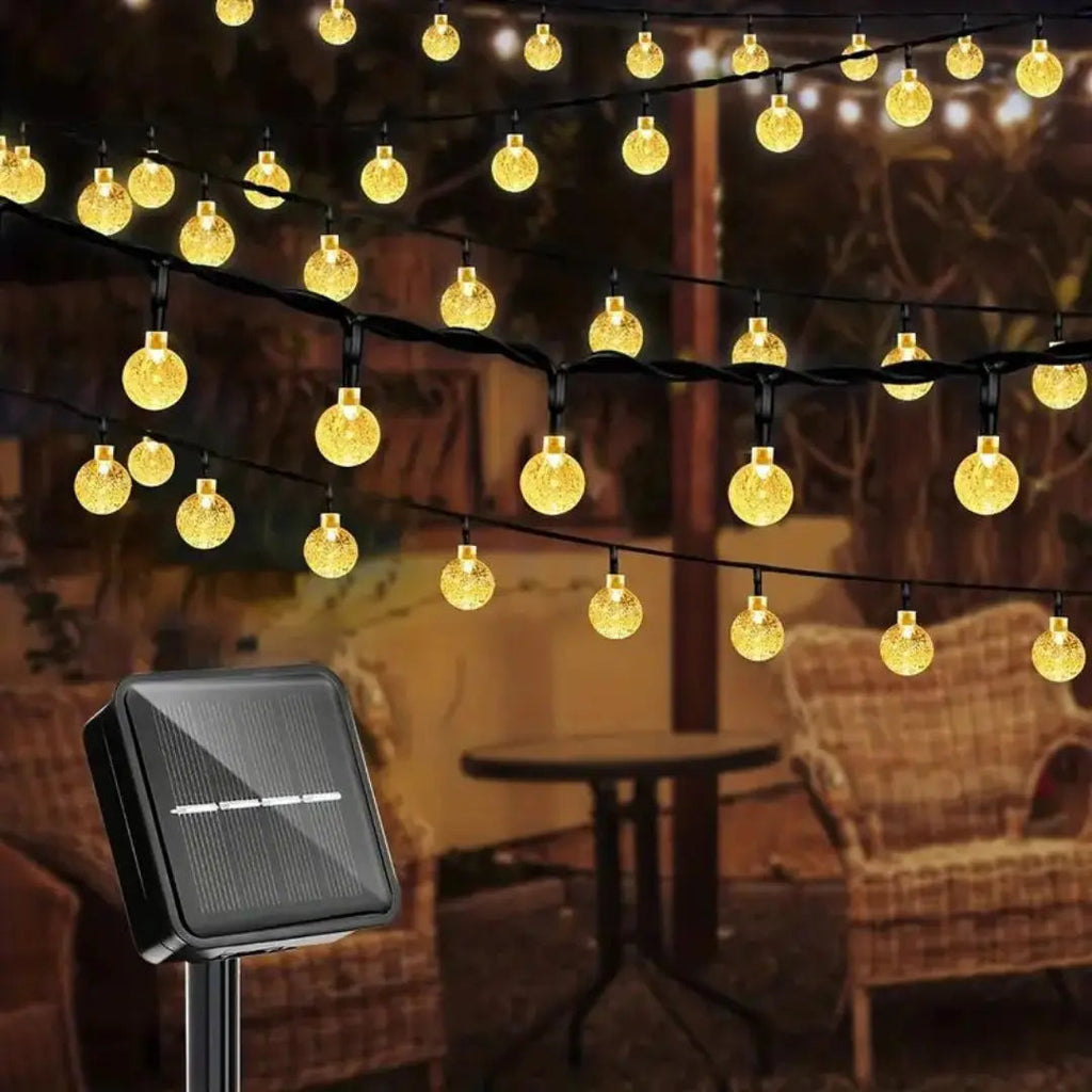 Trwała girlanda świetlna LED - SolarGlow-5 metrów - 20 lampek-Trend Polska