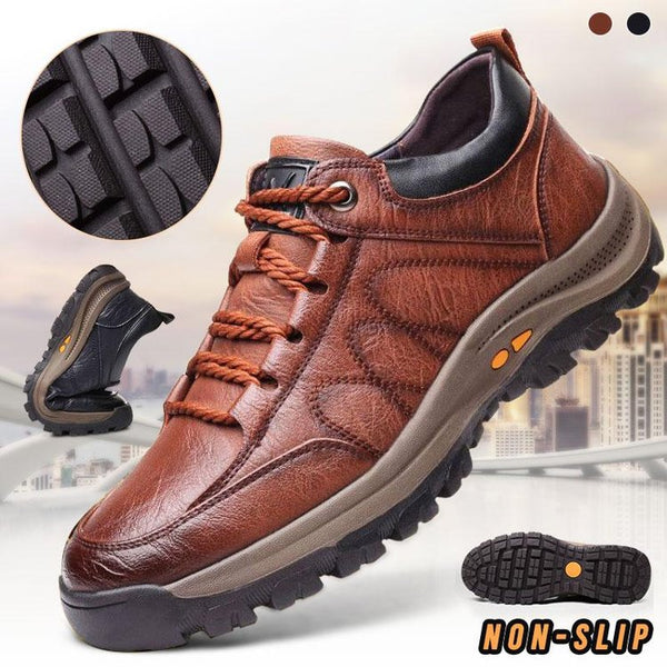 Trwałe buty outdoorowe dla poszukiwaczy przygód - Milo-Brązowy-39-Trend Polska