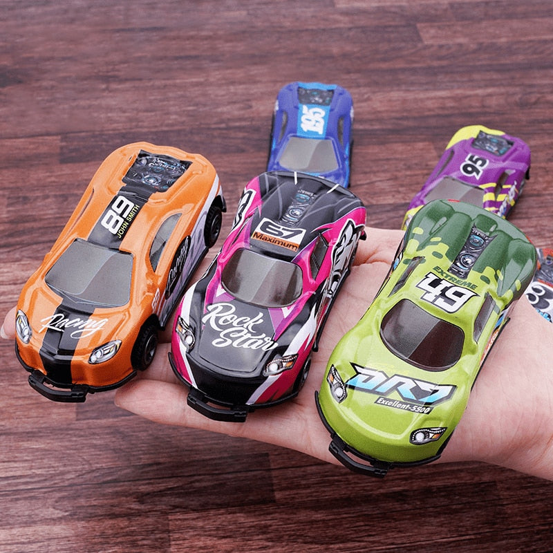 TurboStunt Racers - Zabawka Stunt Car-4 + 4 ZA DARMO-Trend Polska