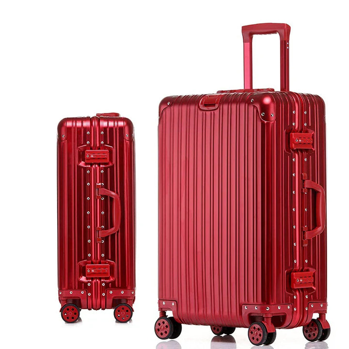 Twarda walizka aluminiowo-magnezowa – Sarajewo-Rot-XS (30 L)-Trend Polska