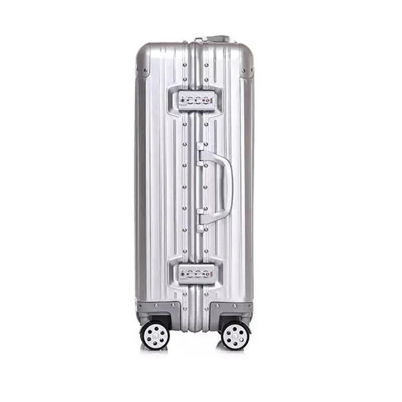 Twarda walizka aluminiowo-magnezowa – Sarajewo-Srebro-XS (30 L)-Trend Polska