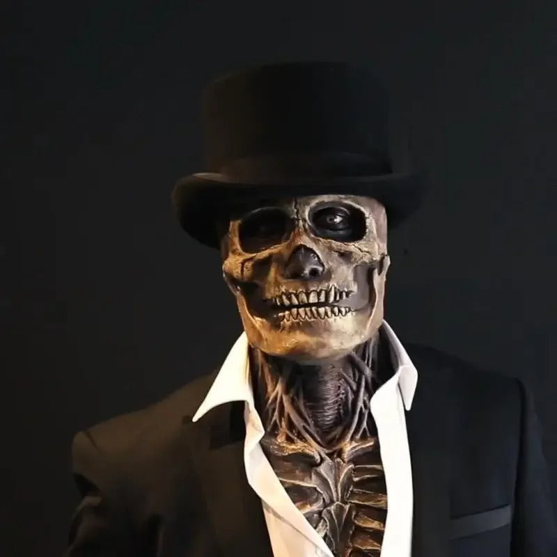 Ultra-realistyczny kostium Halloween szkieletu – PhantomReaper-Trend Polska