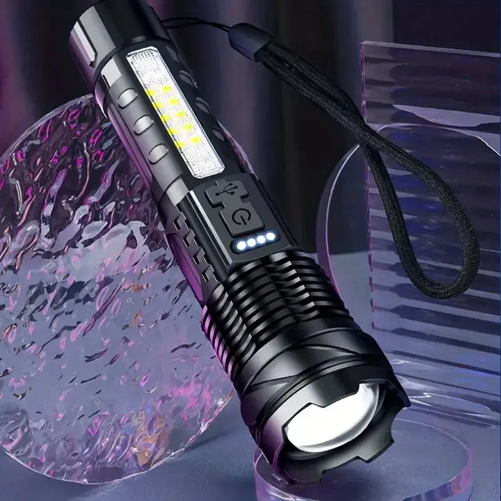 Ultrajasna Latarka Militarny 5000 Lumen - PowerBeam-Trend Polska
