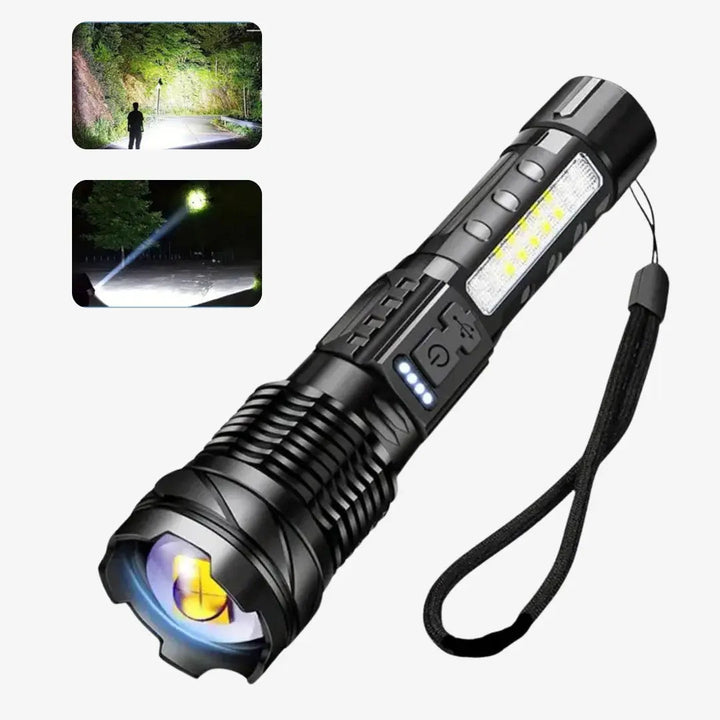 Ultrajasna Latarka Militarny 5000 Lumen - PowerBeam-Trend Polska