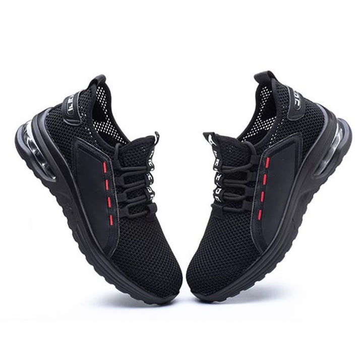 Ultralekkie buty ochronne z stalowym noskiem – SteelFlex One-Czarny-37-Trend Polska