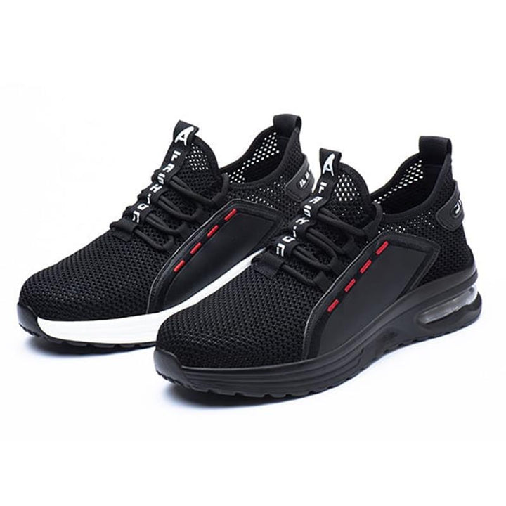 Ultralekkie buty ochronne z stalowym noskiem – SteelFlex One-Czarny-37-Trend Polska