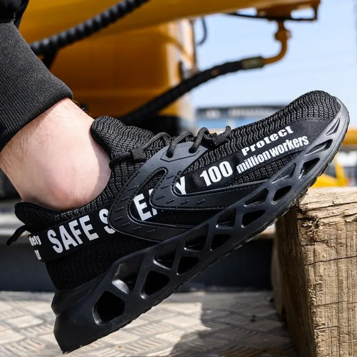 Ultralekkie oddychające buty ochronne - ProGuard-Czarny-40-Trend Polska