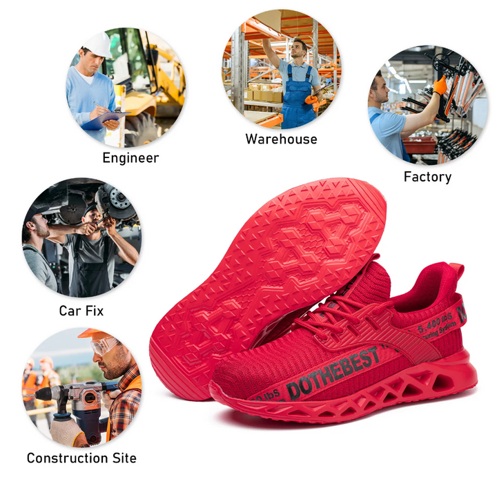 Ultralekkie oddychające buty ochronne - ProGuard-Czarny-40-Trend Polska