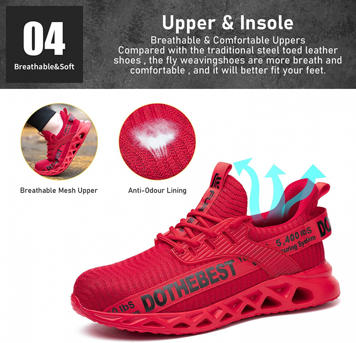 Ultralekkie oddychające buty ochronne - ProGuard-Czarny-40-Trend Polska