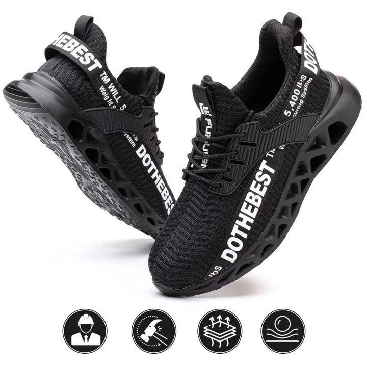 Ultralekkie oddychające buty ochronne - ProGuard-Czarny-40-Trend Polska
