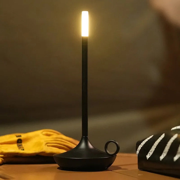 Unikalne i Luksusowe Lampy Świecowe - LuxeCandle-Czarny-Trend Polska