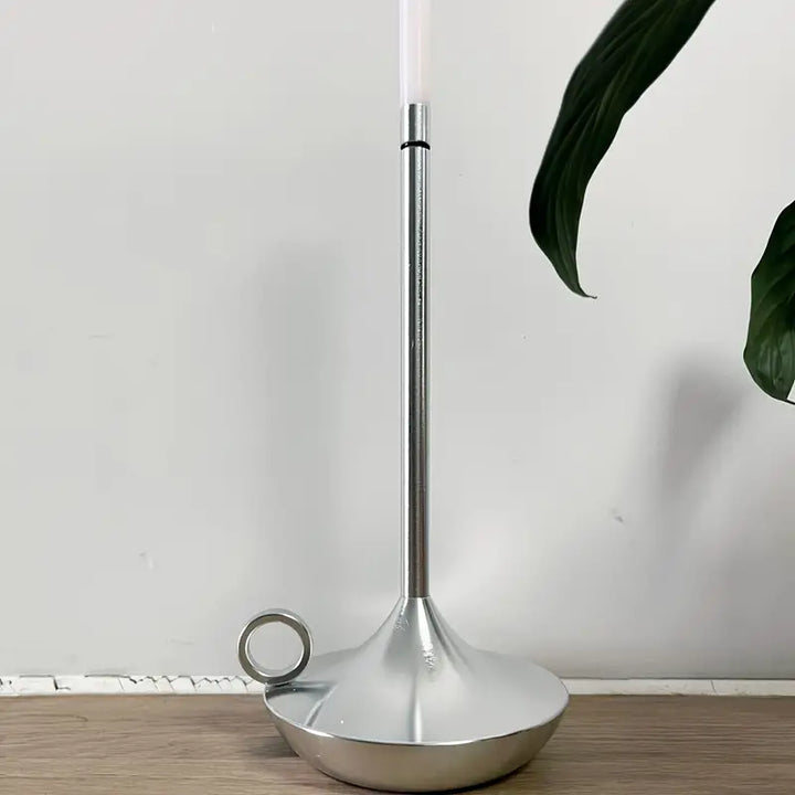 Unikalne i Luksusowe Lampy Świecowe - LuxeCandle-Srebrny-Trend Polska