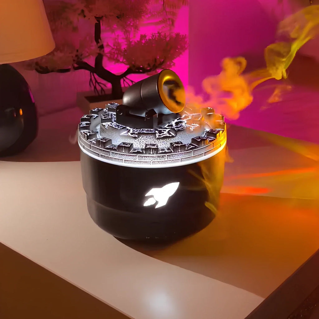 Unikalny kanon nawilżacz powietrza - VaporBlast-Czarny-Trend Polska
