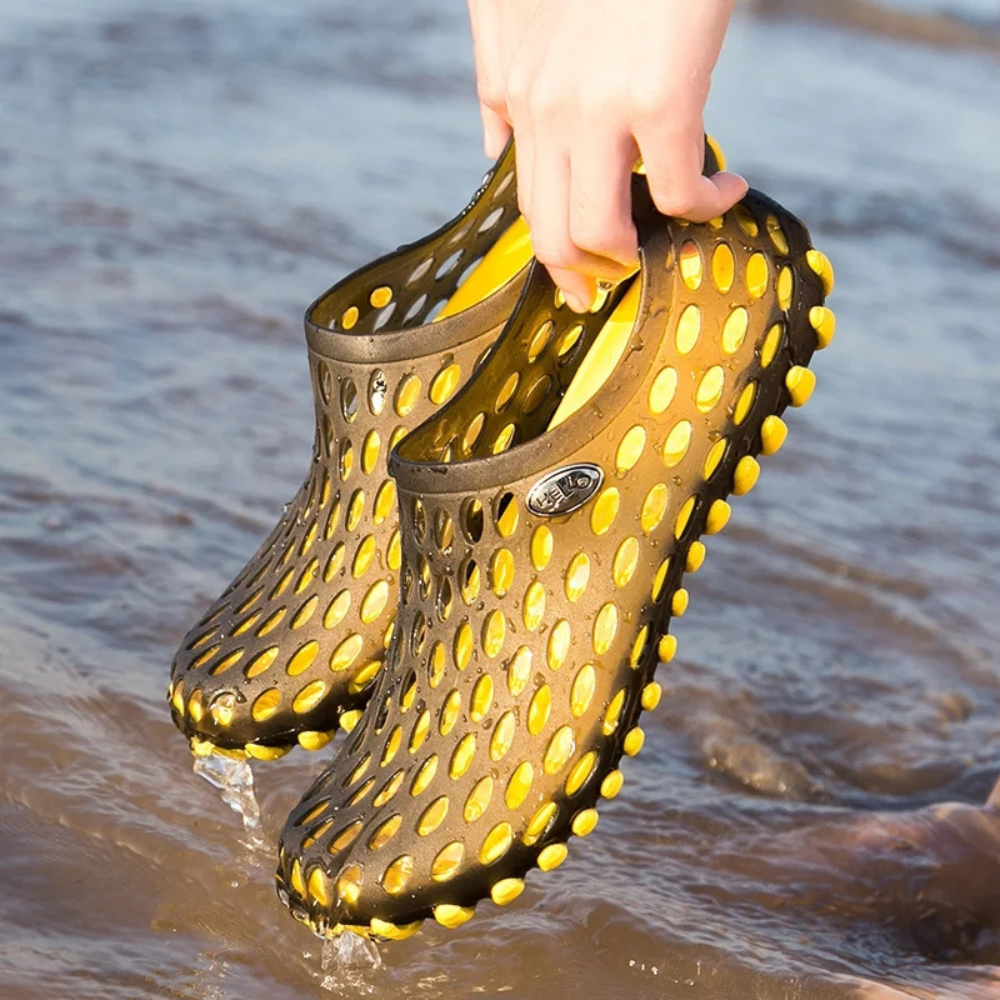 Uniseks buty wodne na plażę i basen – Finn-Żółty-35-Trend Polska
