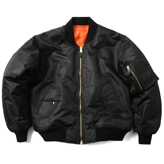 Uniseks Premium Bomberjack z zamkiem - Alex-Czarny-XXS-Trend Polska