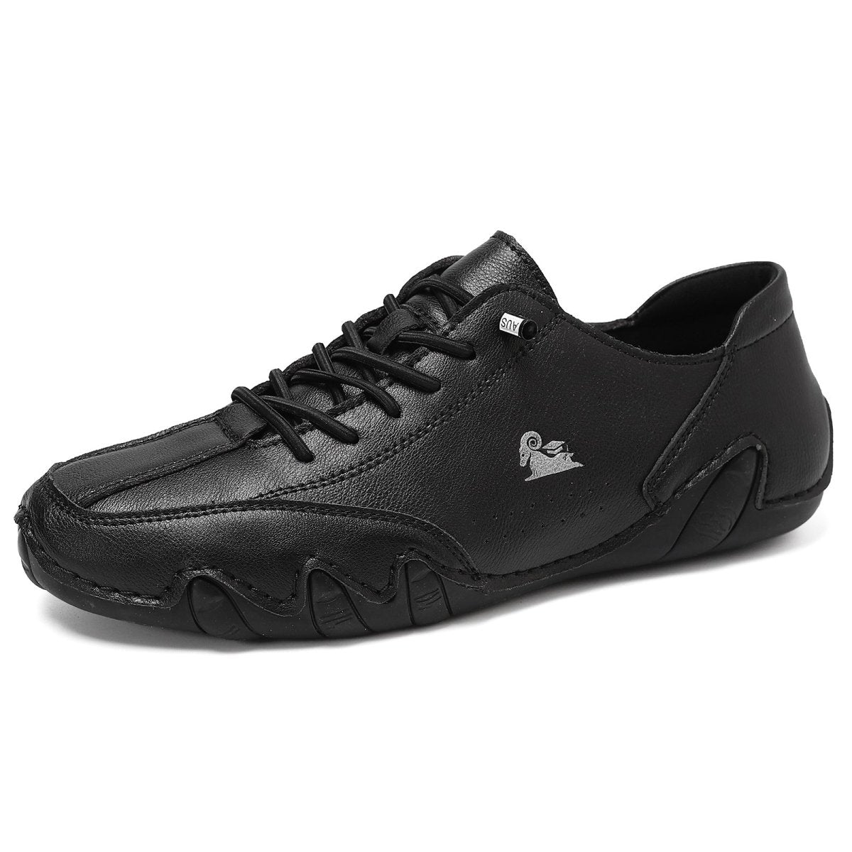 Uniseks Skórzane Buty Barefoot – BareMotion-Czarny-35-Trend Polska