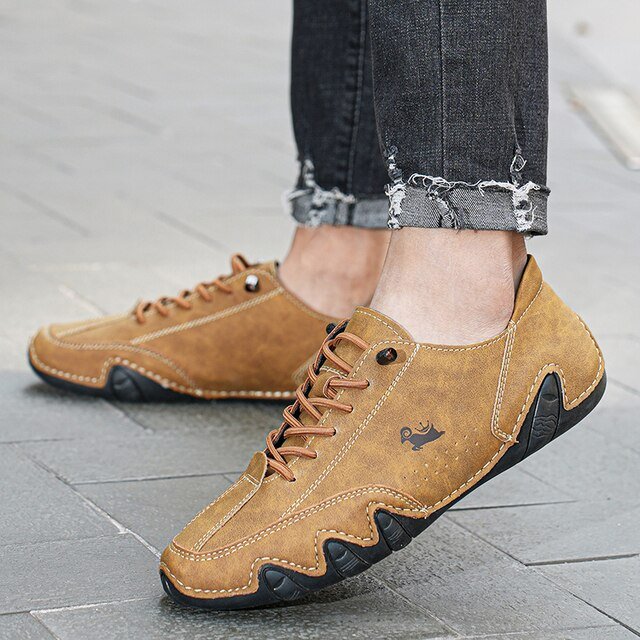 Uniseks Skórzane Buty Barefoot – BareMotion-Biały-35-Trend Polska