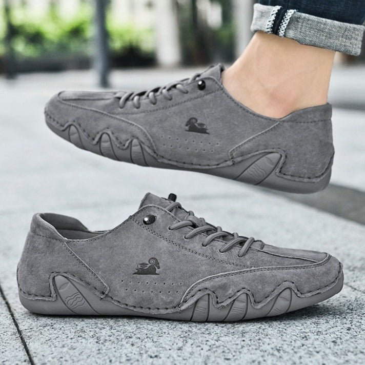 Uniseks Skórzane Buty Barefoot – BareMotion-Biały-35-Trend Polska