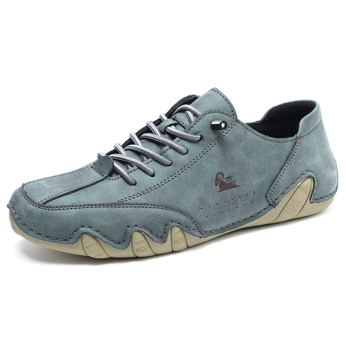 Uniseks Skórzane Buty Barefoot – BareMotion-Zielony-35-Trend Polska
