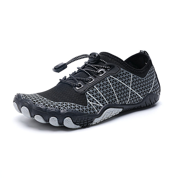 Uniseksowe buty wodne typu barefoot – Naiya-Czarny Szary-36-Trend Polska