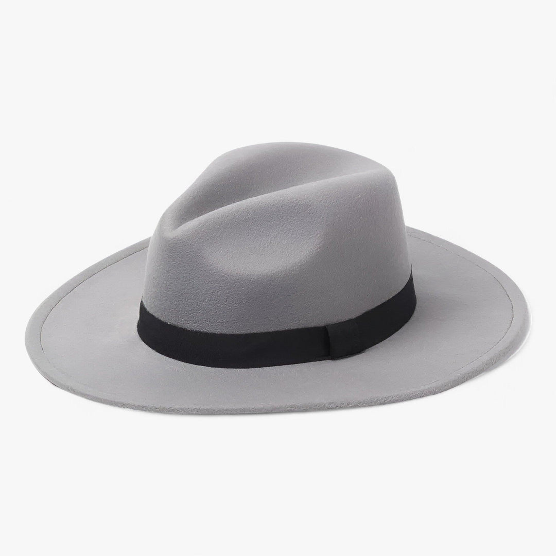 Uniseksowy vintage fedora – Ardent-Szary-Trend Polska