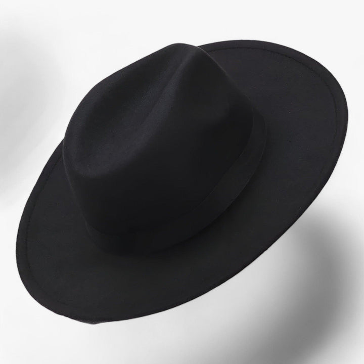 Uniseksowy vintage fedora – Ardent-Beżowy-Trend Polska