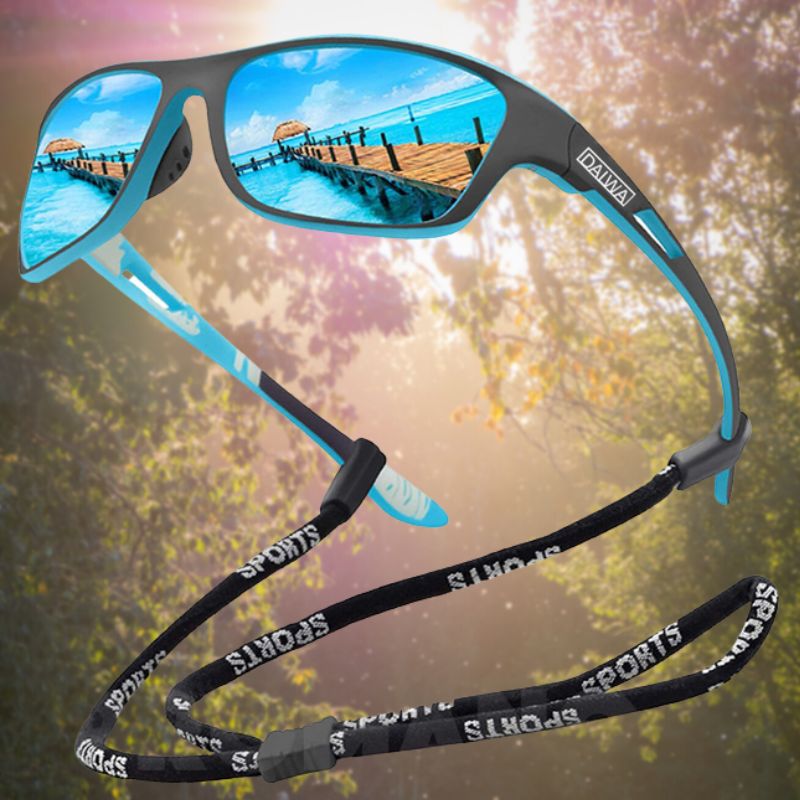 Unisex Okulary słoneczne do sportów outdoorowych - SolarGuard-Niebieski-Trend Polska