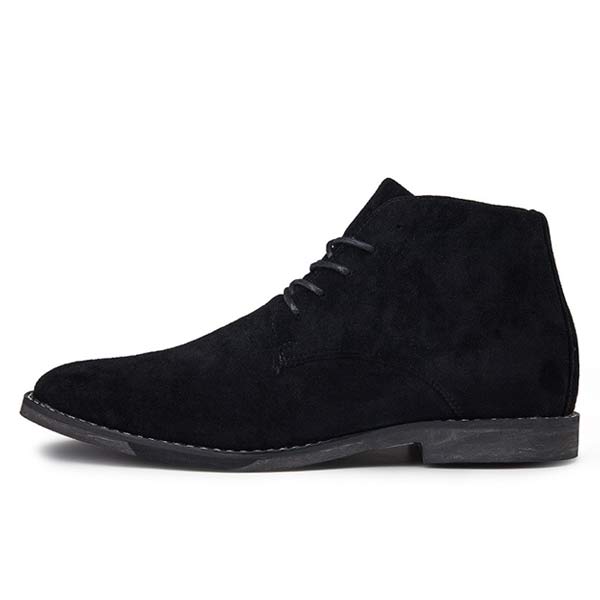 UrbanStride Classic | Stylowe Półbuty Męskie z Sznurówkami-Khaki-38-Trend Polska