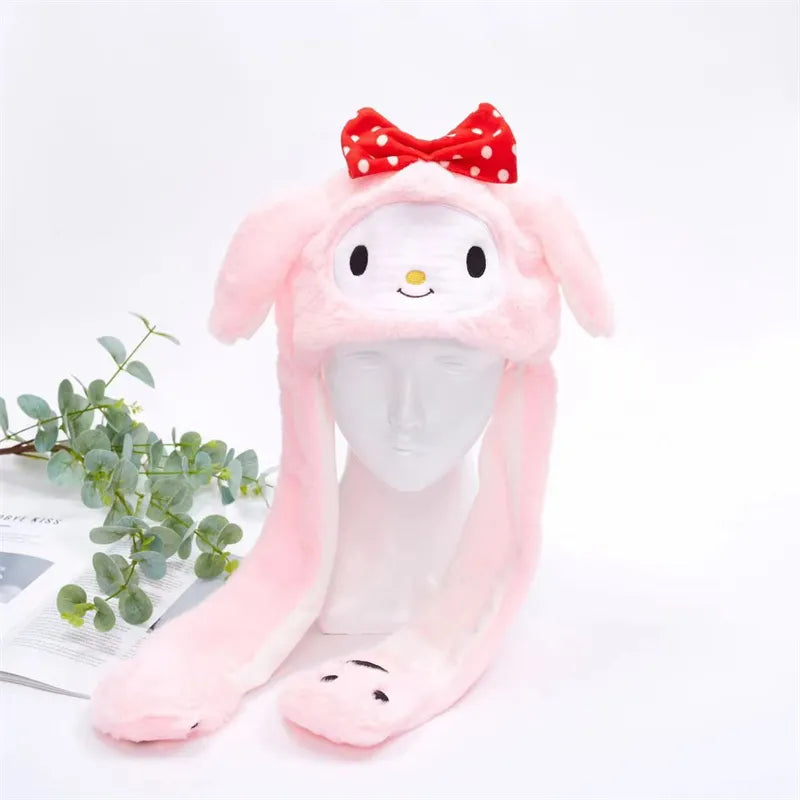 Urocza Czapka z Ruchomymi Uszami – Czapka BunnyBounce-Melodia-Trend Polska