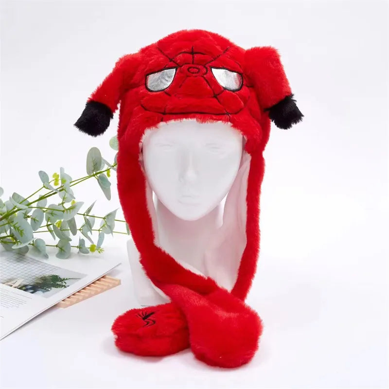 Urocza Czapka z Ruchomymi Uszami – Czapka BunnyBounce-Spider-Man-Trend Polska