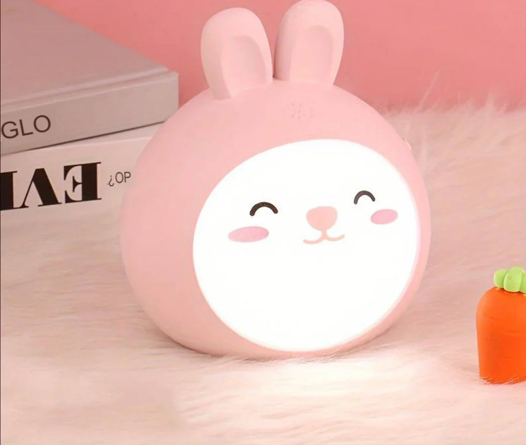 Urocza lampka nocna do pokoju dziecięcego - CuddlePaw-Różowy-Trend Polska