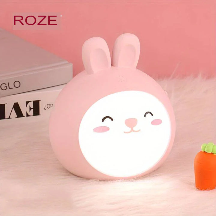 Urocza lampka nocna do pokoju dziecięcego - CuddlePaw-Żółty-Trend Polska